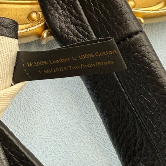 🆕 OROTON 🧿 NWT Clara Mini Convertible Crossbody Bag, Black Leather - Picture 14 of 16